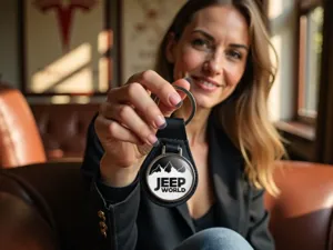 Jeep Portefeuille Cuir Pro Robuste Look Sportif